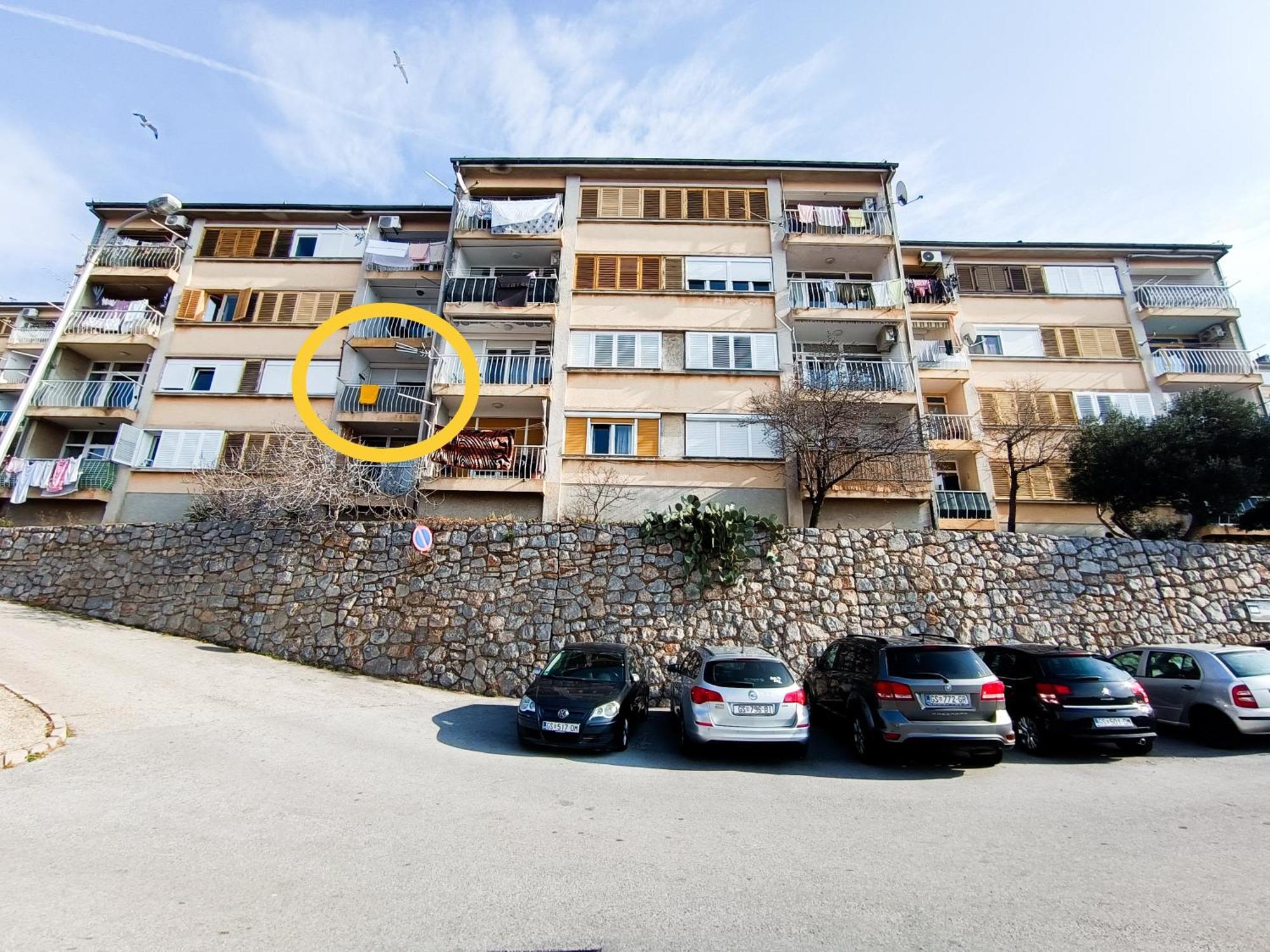 Novouredeni Stan S Balkonom I Pogledom Na More Senj  Exterior photo